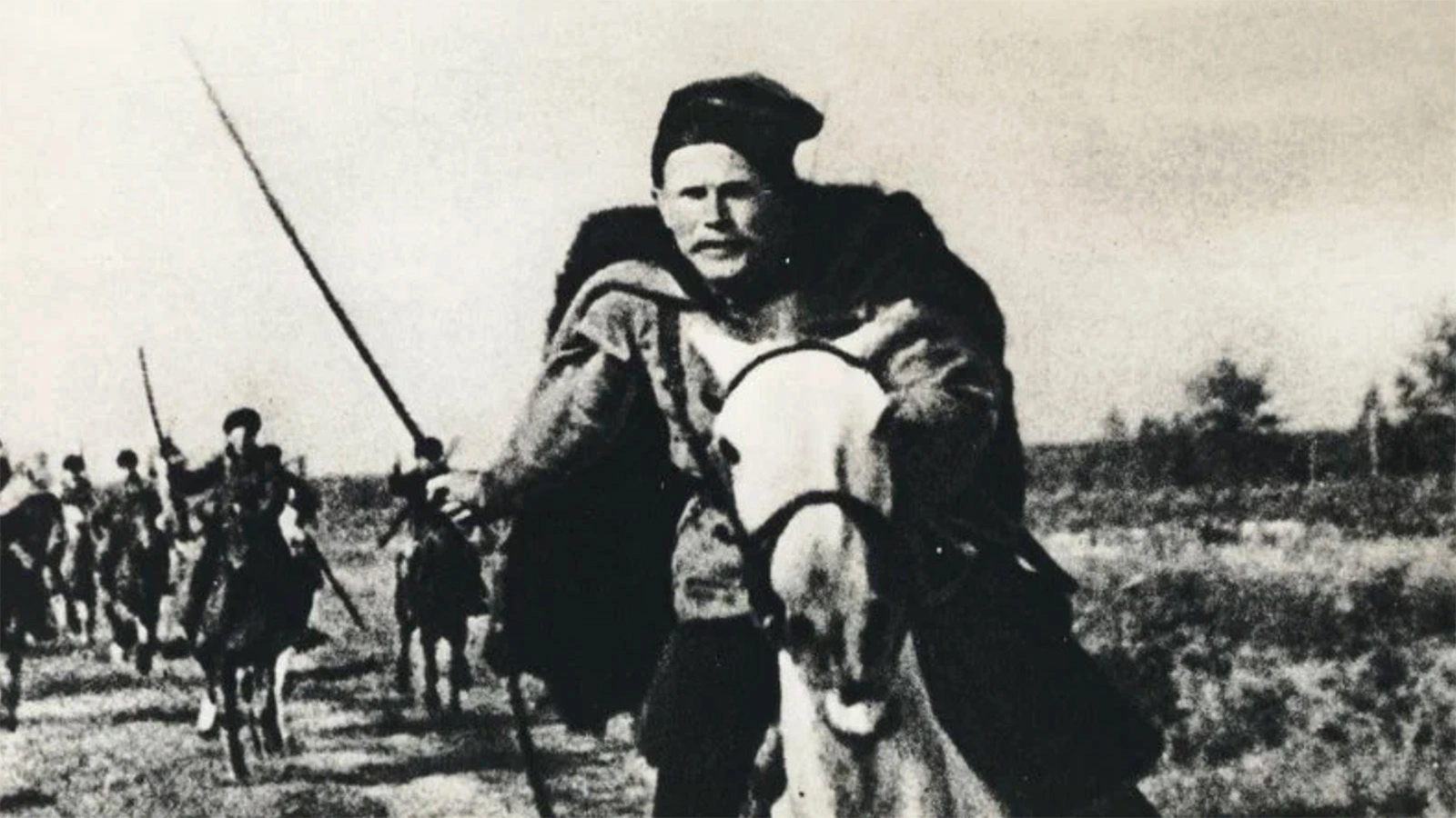 Актер Борис Бабочкин в фильме «Чапаев», 1934 год