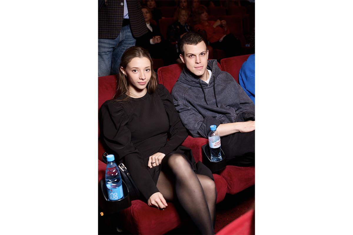 Полина Гухман и Григорий Верник