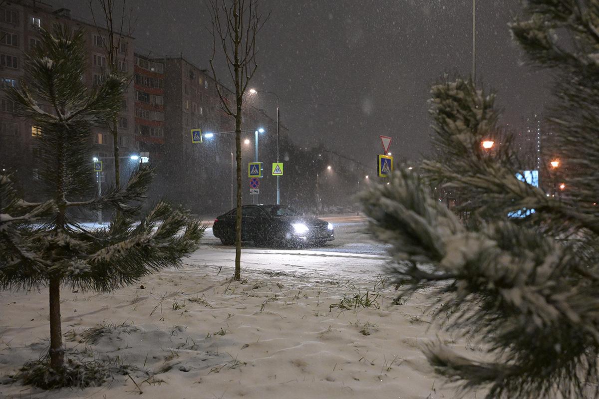 Снегопад в Москве, 25 декабря 2025 года