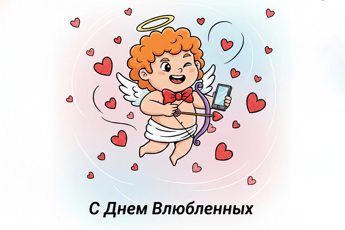 Открытки на День святого Валентина. 25 вариантов для поздравления близких