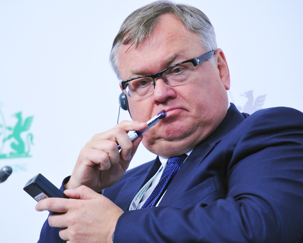 глава банка ВТБ Андрей Костин