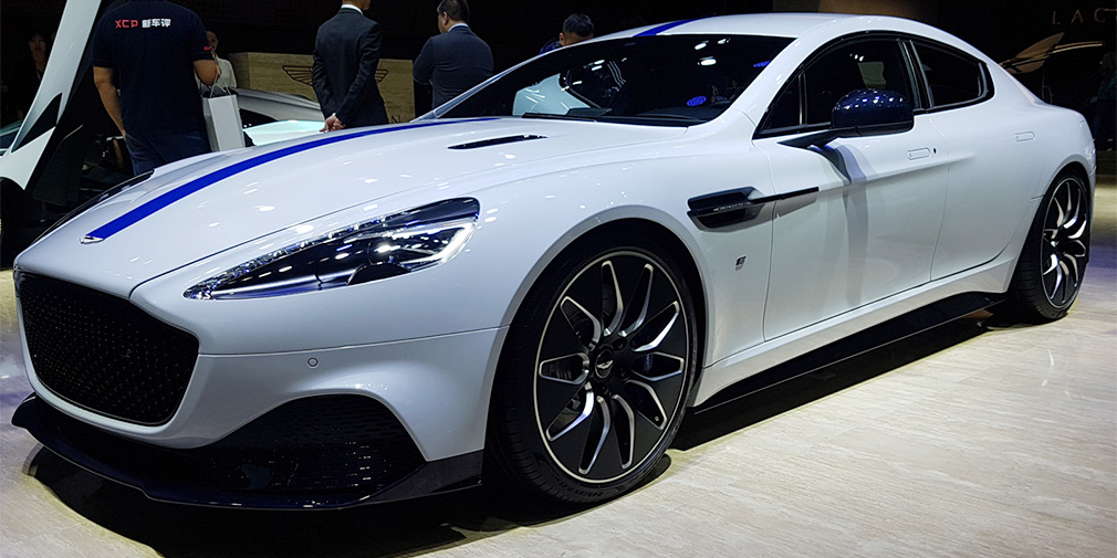 Aston Martin впервые показал серийный электрокар