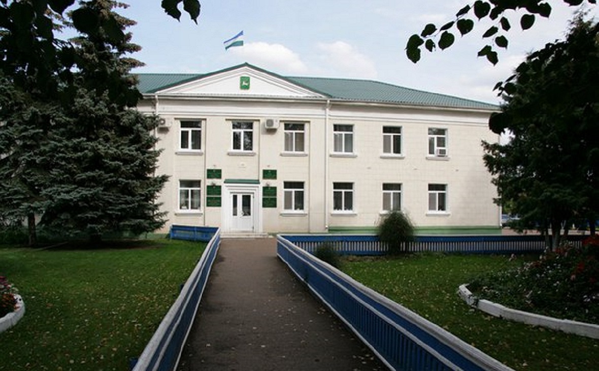 Здание администрации Бураевского района.