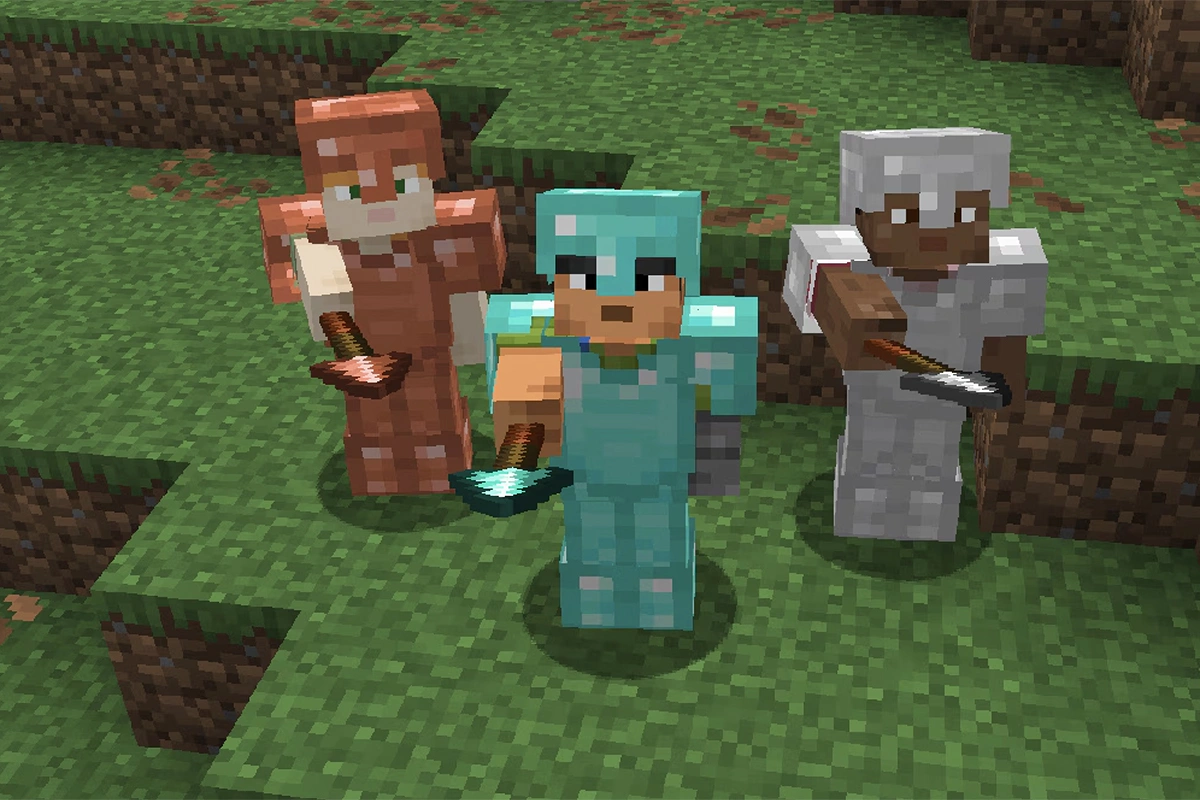 Мир Minecraft построен из небольших блоков, похожих на кубики конструктора