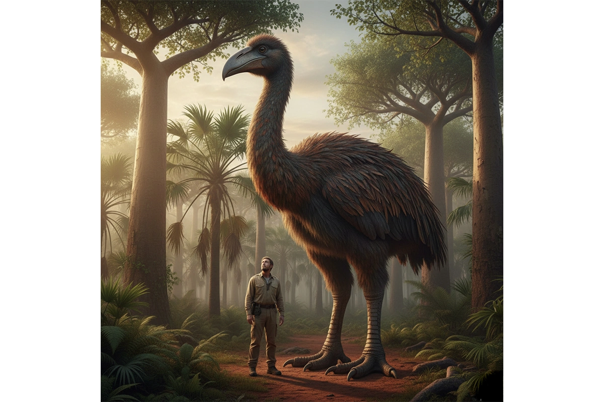 Эпиорнисы были значительно больше страуса и человека