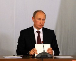 В.Путин предложил изменить принцип формирования Совфеда