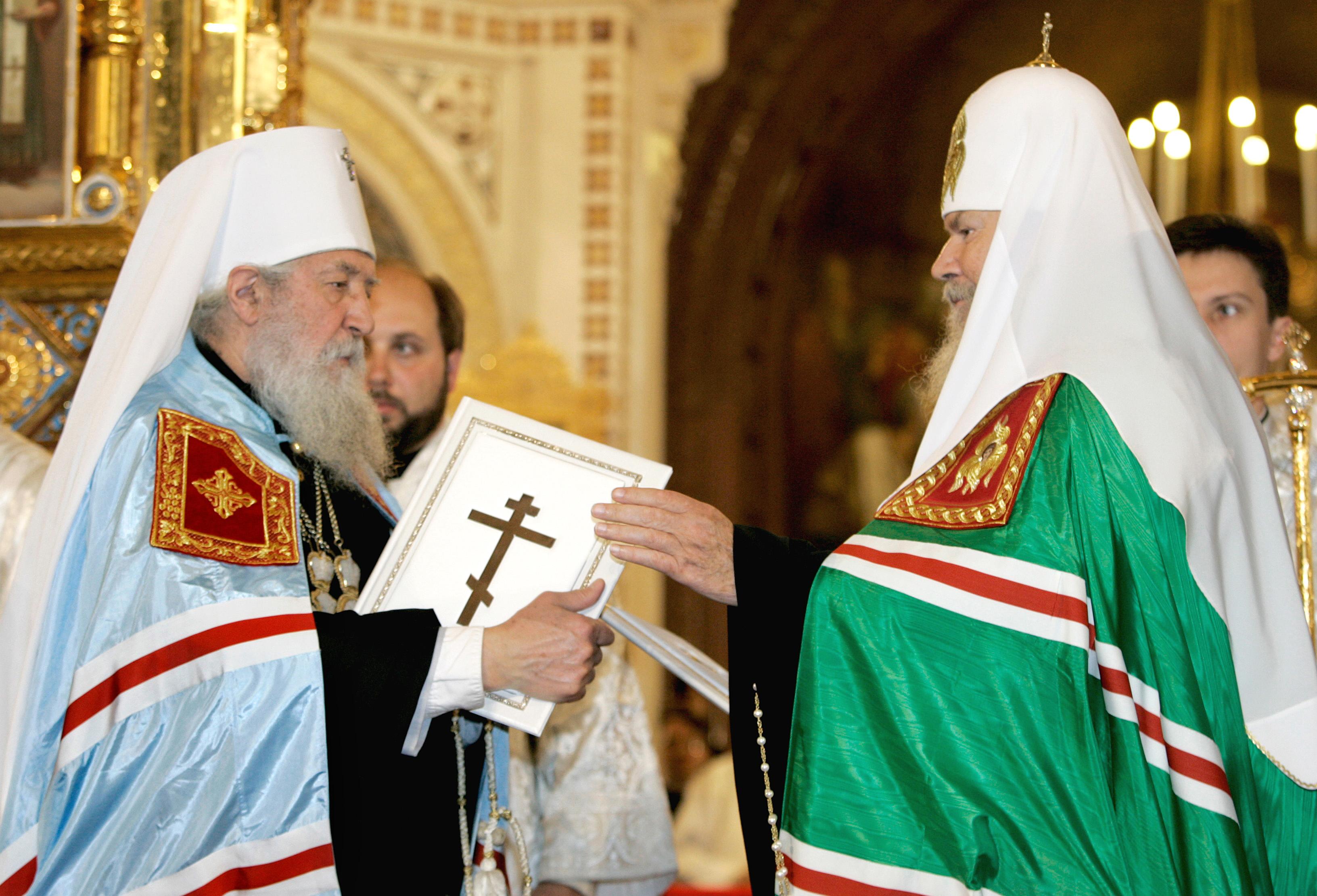 В Москве подписан Акт "О каноническом общении"