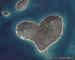Интернет помог найти на карте "остров влюбленных" 
