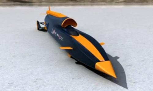 Bloodhound SSC 1000 mph rocket car