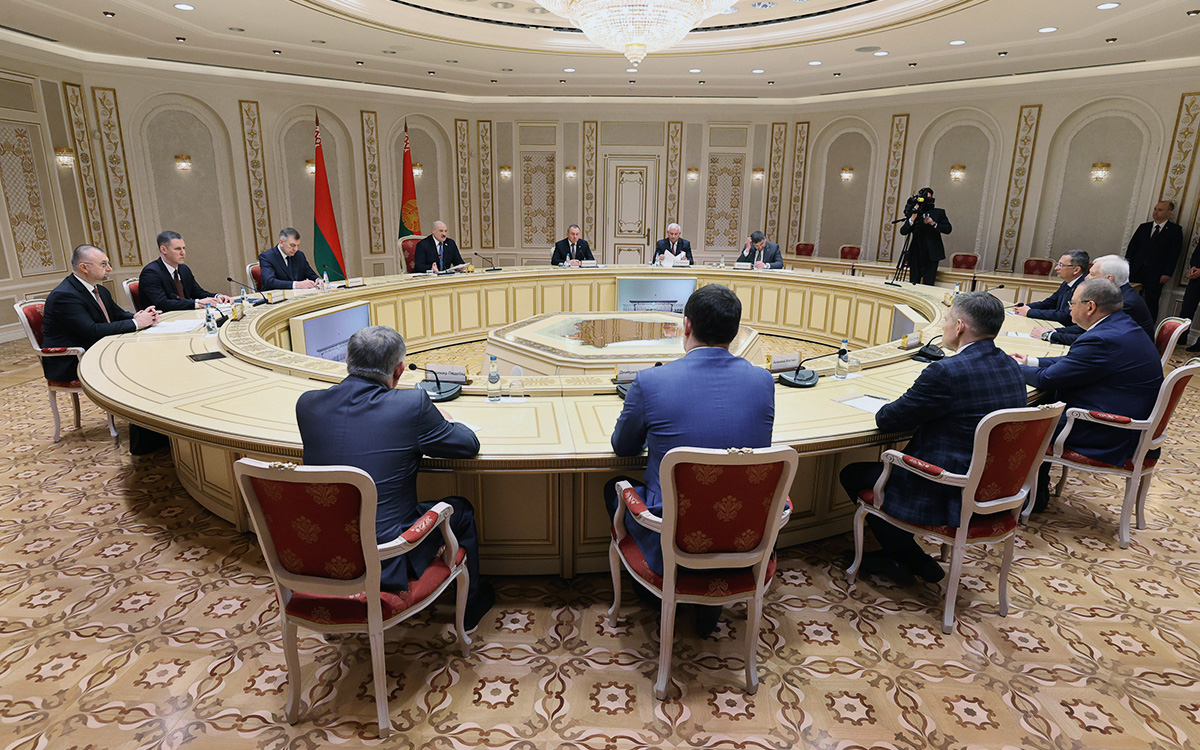 Встреча Александра Лукашенко и&nbsp;Олега Мельниченко&nbsp;