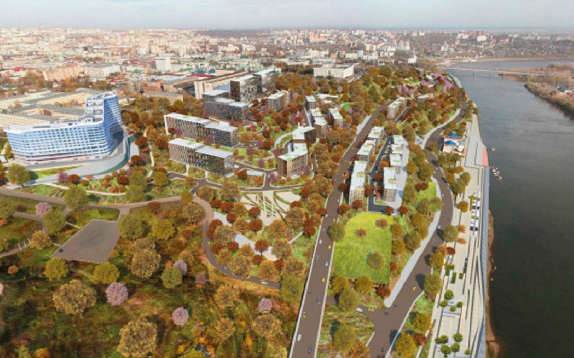 Проект застройки Южного склона Уфы