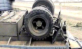 В Норильске грузовик упал со 100-метрового обрыва