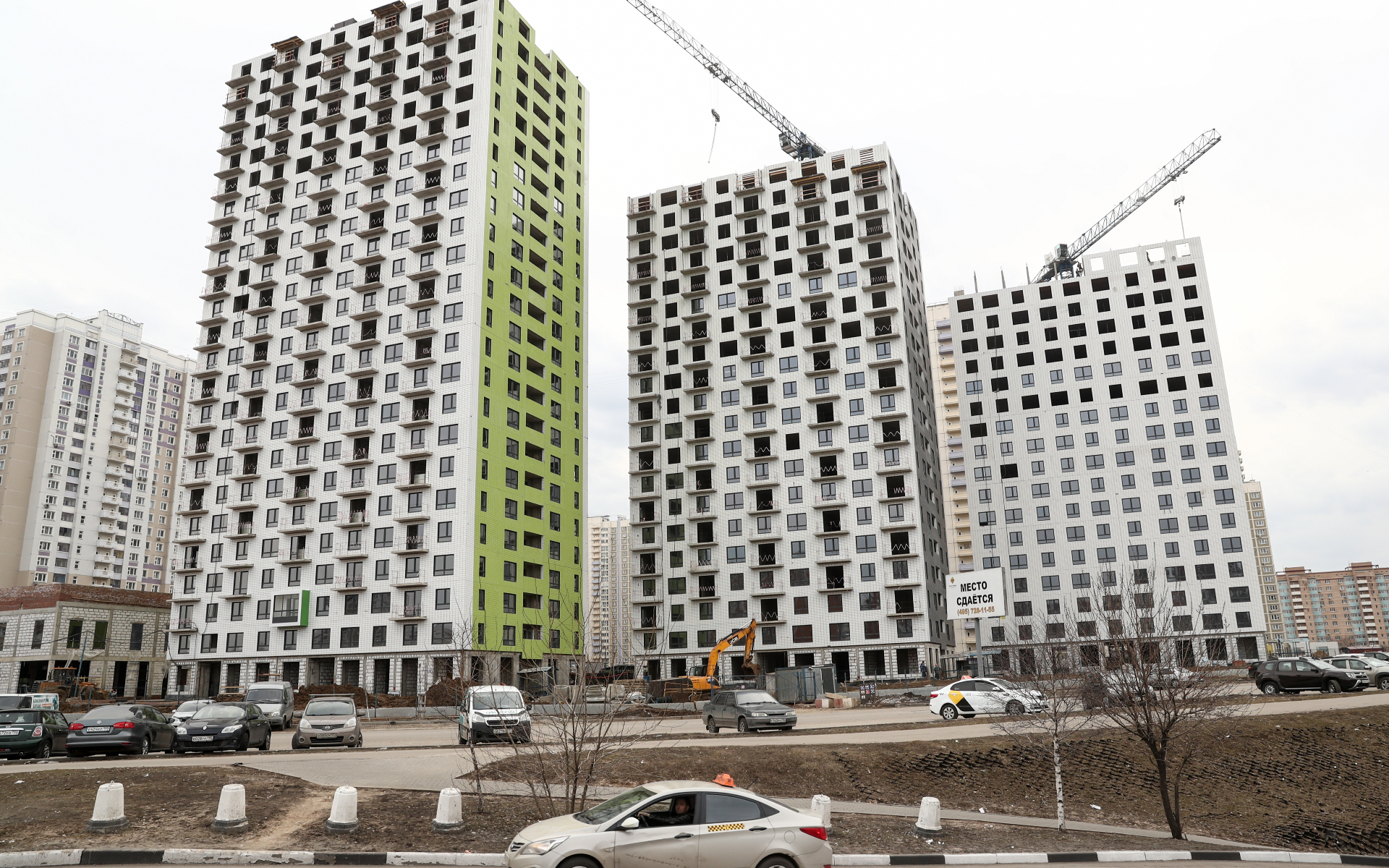 В ноябре 2021 года средняя площадь жилой единицы, строящейся в Российской Федерации, составила&nbsp;49,9 кв. м