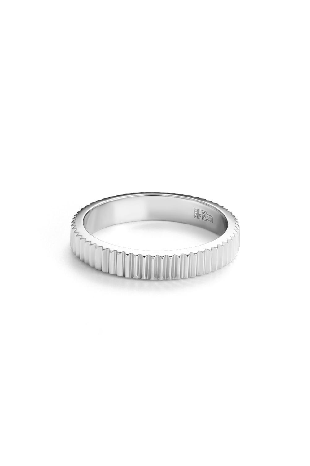 Обручальное кольцо, белое золото, Avgvst, 30 750 руб.
