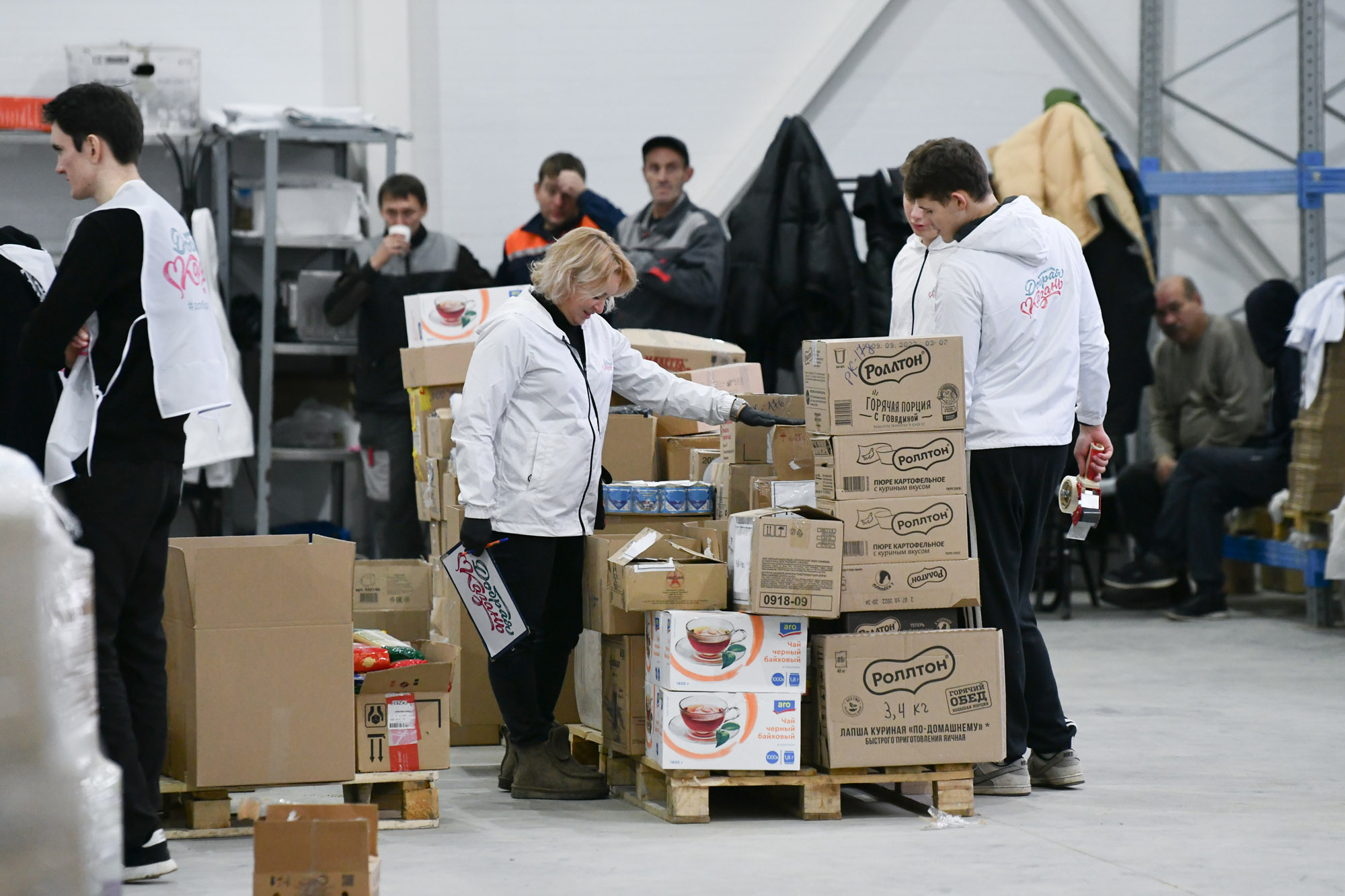 Из Казани в Лисичанск отправили 100 тонн гуманитарной помощи