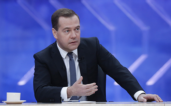 Премьер-министр РФ Дмитрий Медведев