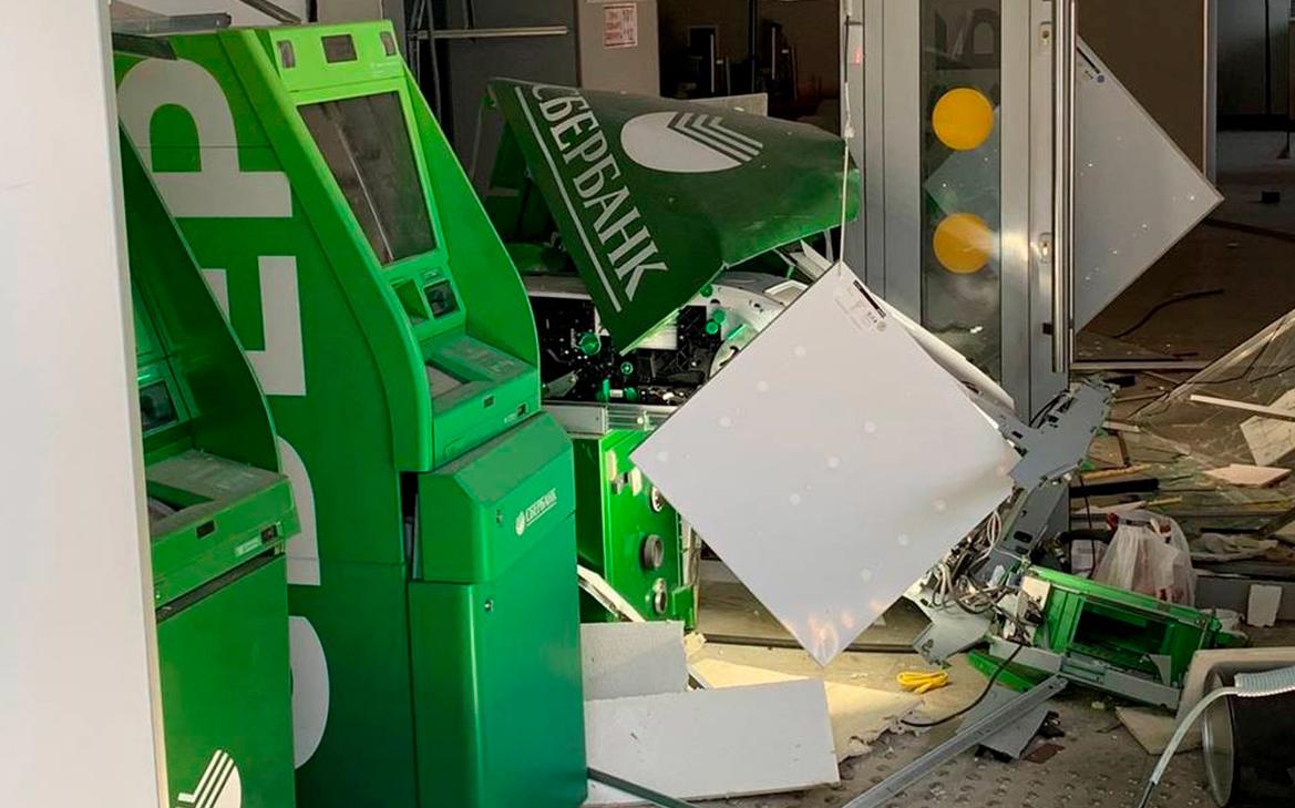 В Омске взорвали банкомат Сбербанка