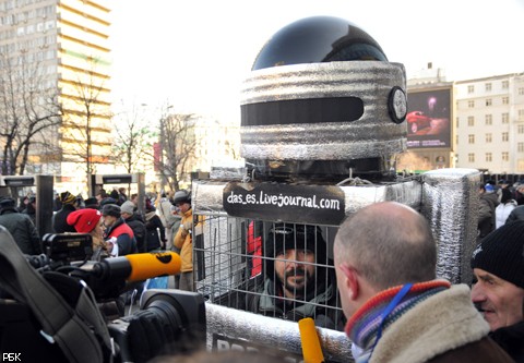 Митинг "За честные выборы" на Новом Арбате