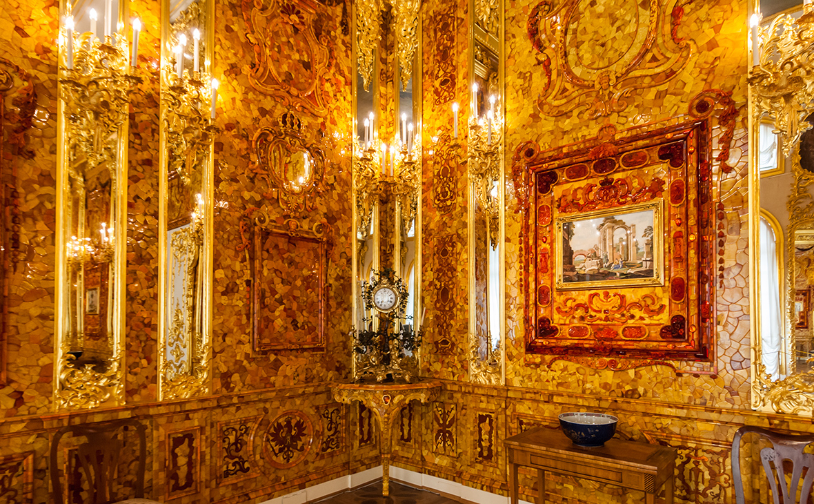 Янтарная комната Екатерининского дворца