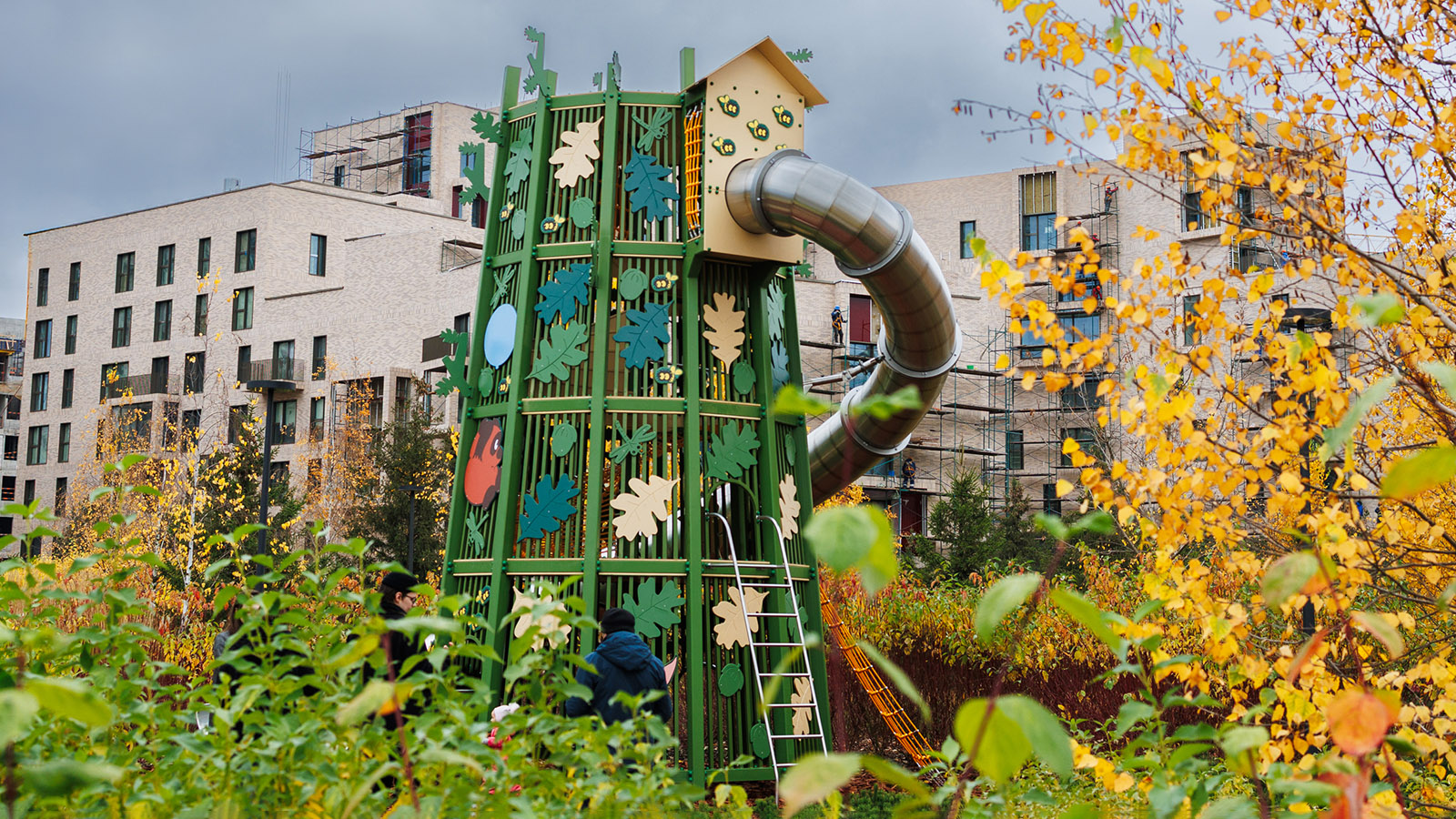 Детское пространство на территории квартала «СберСити»