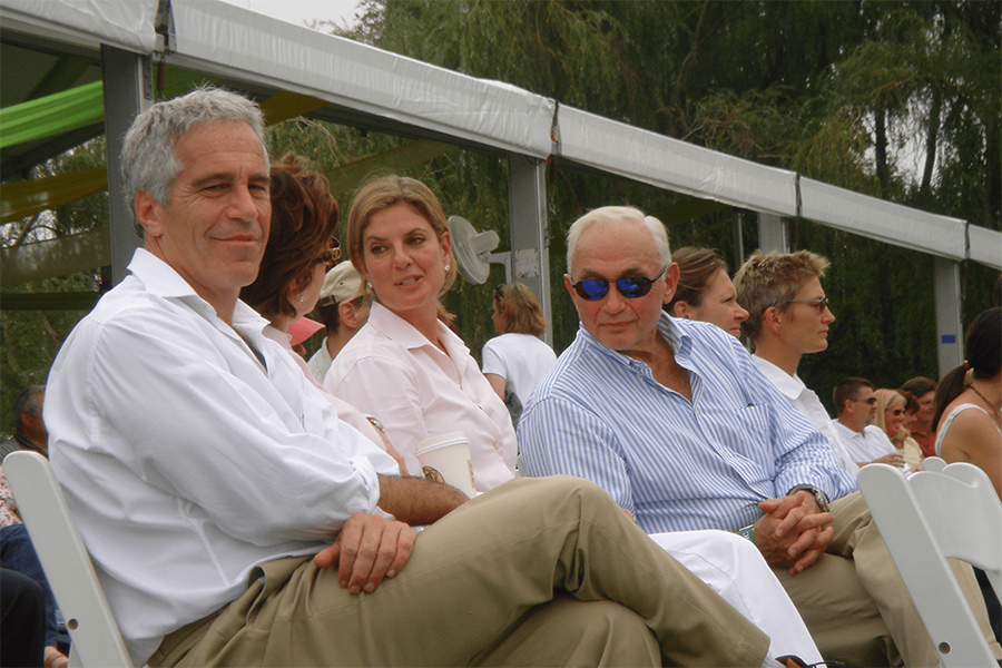 Джеффри Эпштейн и Лесли Векснер