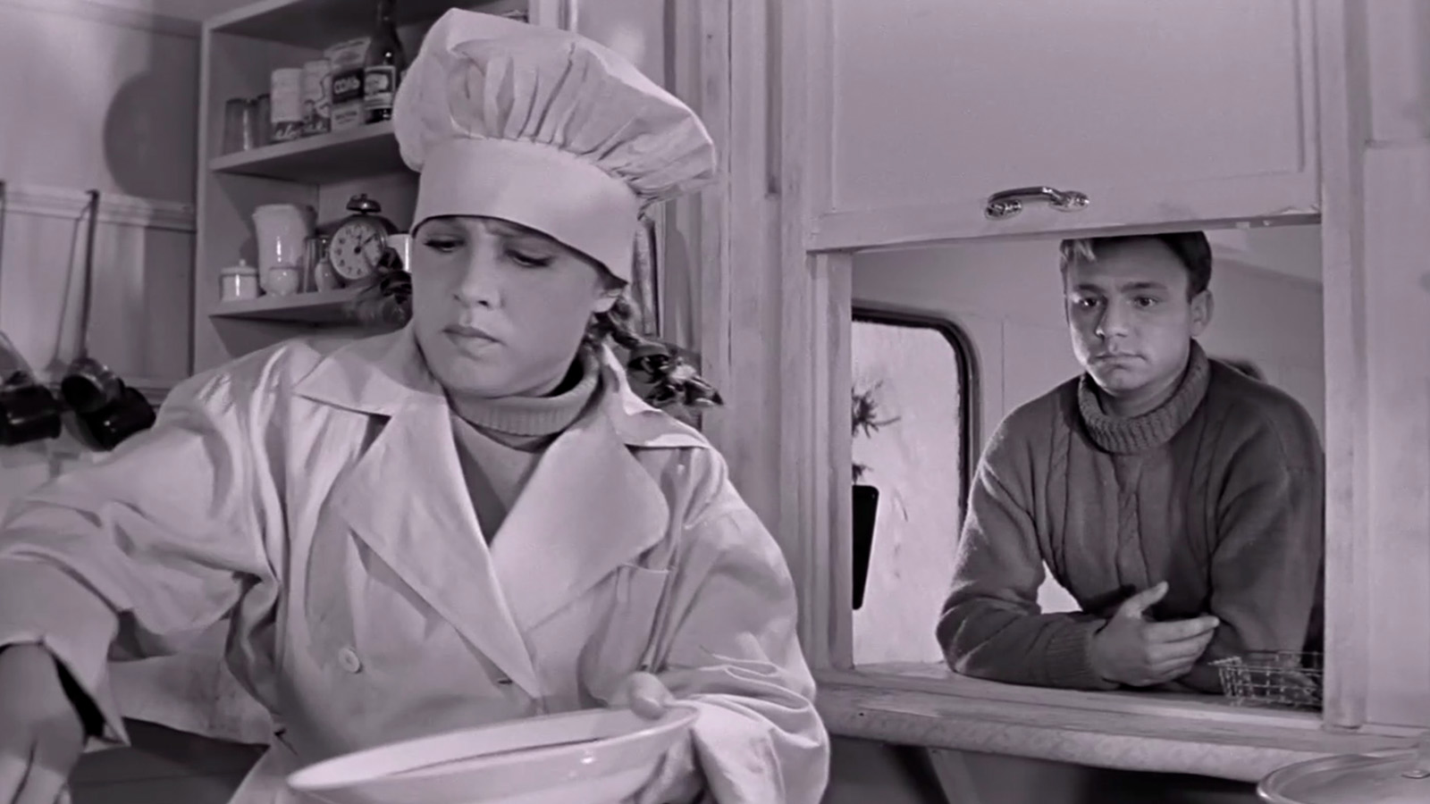 Кадр из фильма «Девчата» (1962), режиссер Юрий Чулюкин