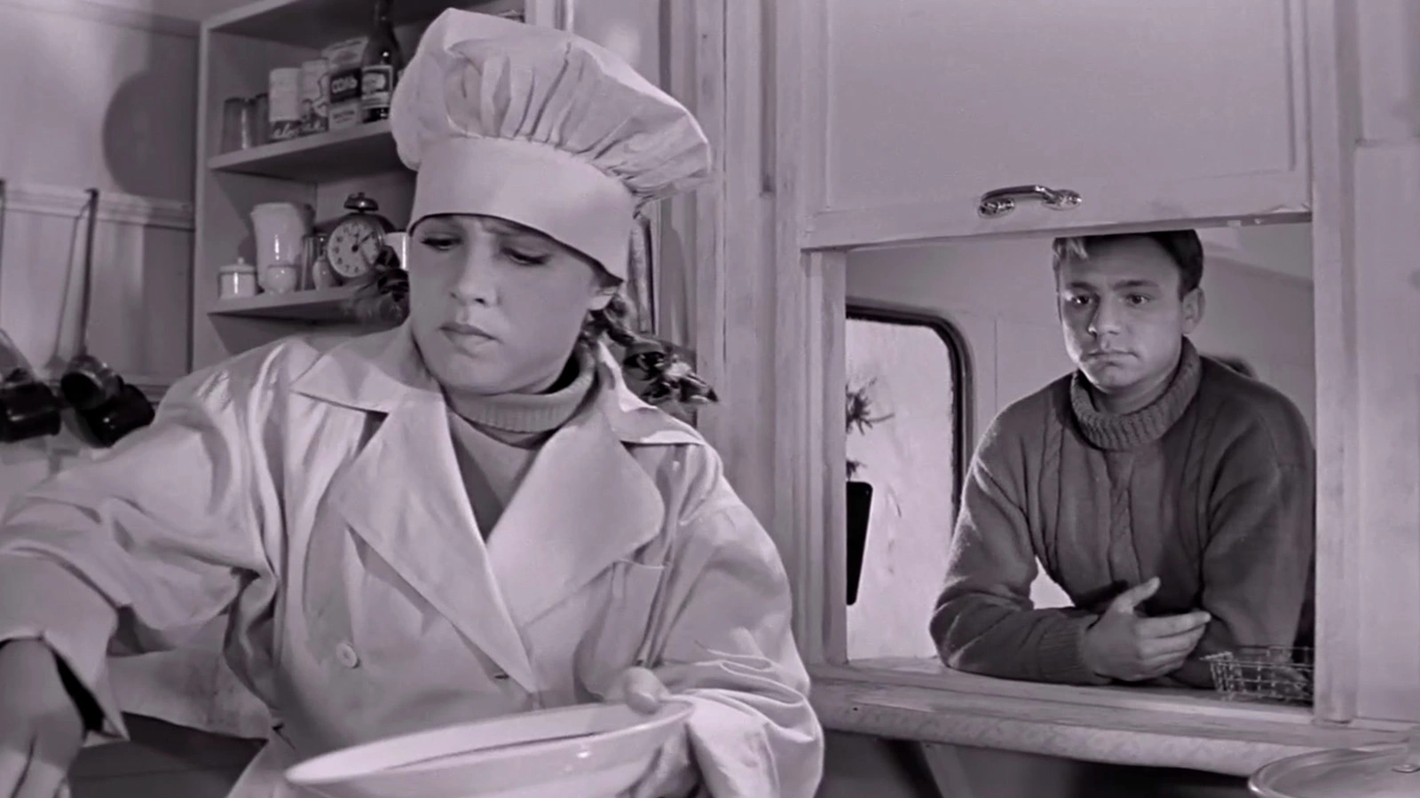 Кадр из фильма «Девчата» (1962), режиссер Юрий Чулюкин