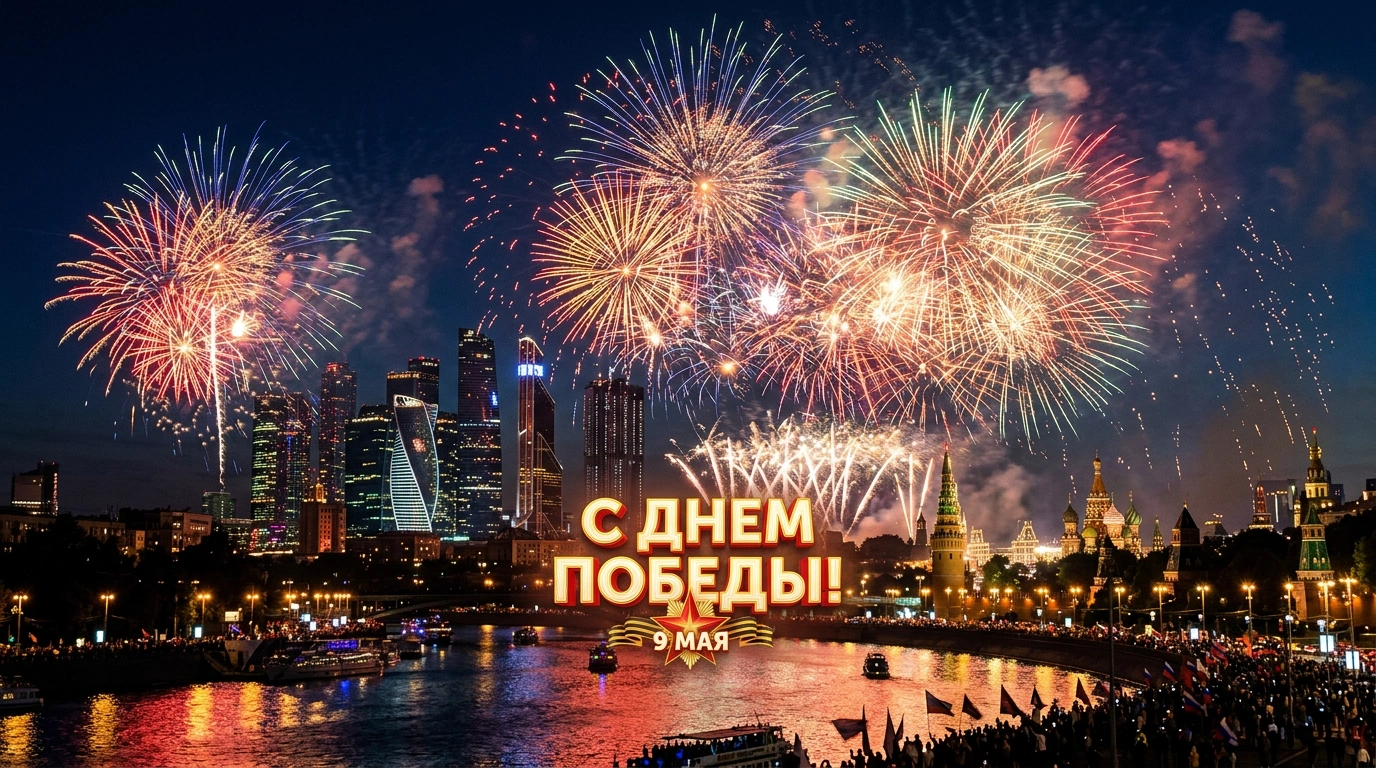 40 праздничных открыток к 9 Мая. Скачайте и отправьте