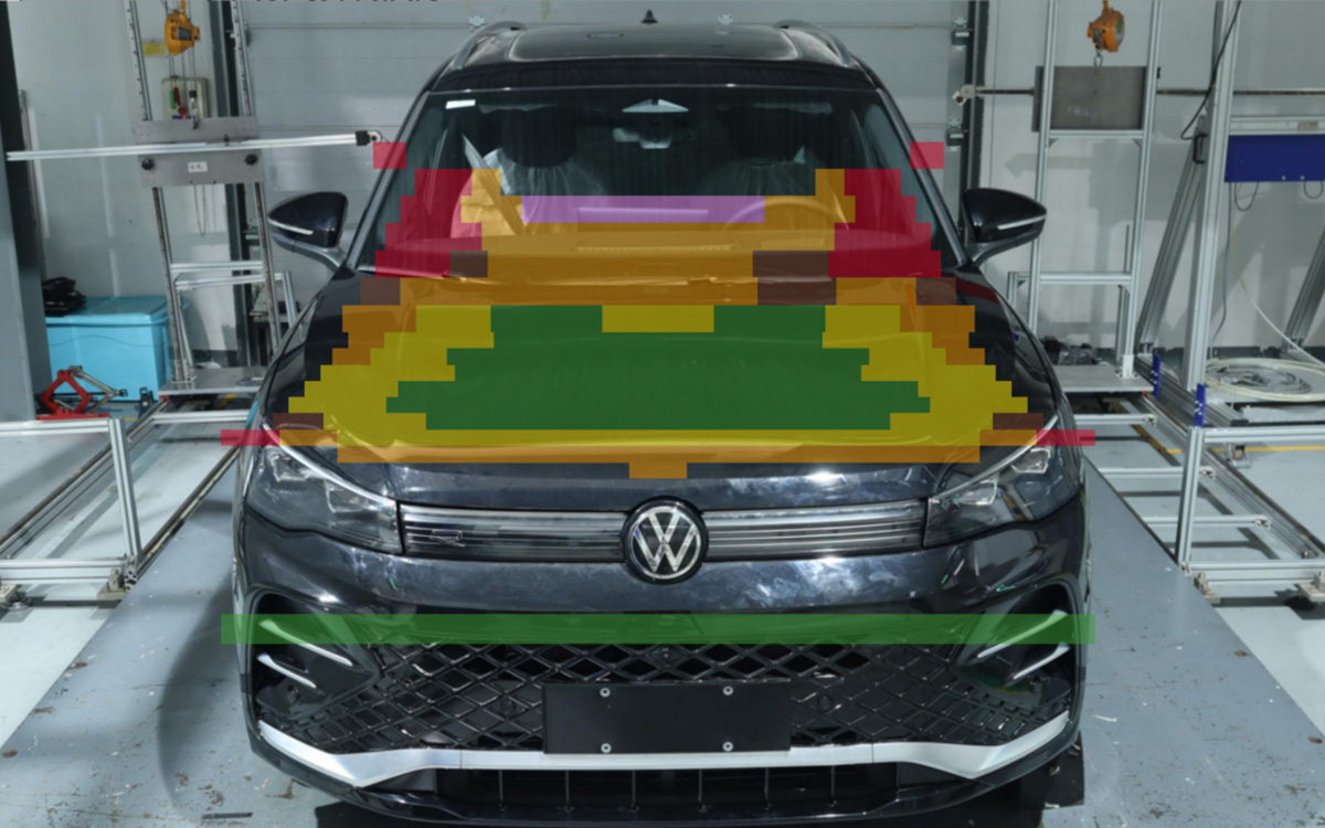 Volkswagen Tiguan L Pro перед краш-тестом