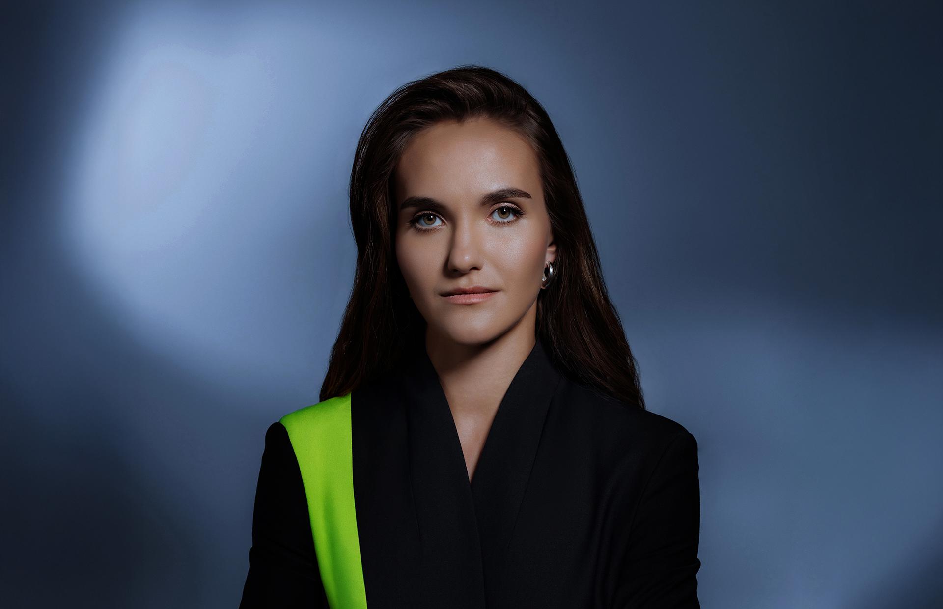 Мария Филева в новой форме бортпроводников S7 Airlines