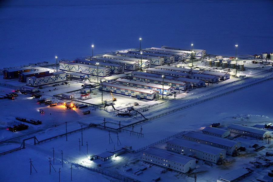 Береговые сооружения ОАО &laquo;Ямал СПГ&raquo;, Тазовский район, Ямало-Ненецкий автономный округ