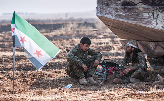 Повстанцы&nbsp;Свободной сирийской армии. Архивное фото