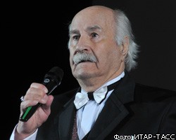 Актер В.Зельдин отмечает 96-й день рождения