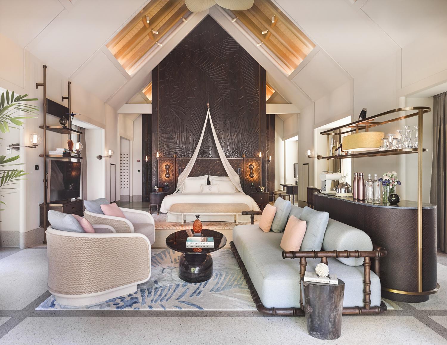 Интерьер Luxury Water Villa with Pool