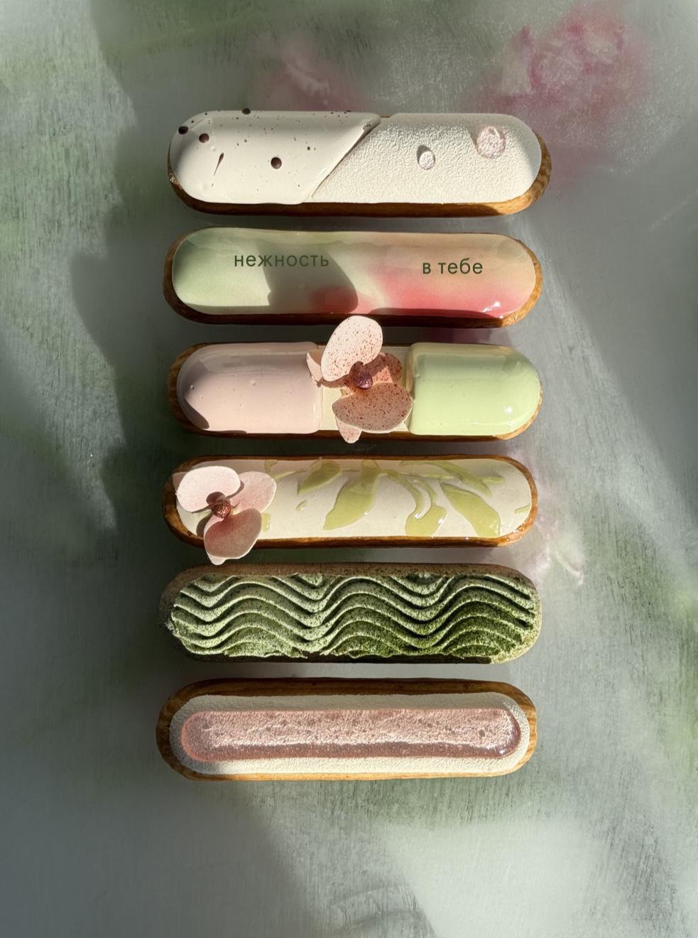 Эклеры в ресторане &laquo;Слой&raquo;&nbsp;