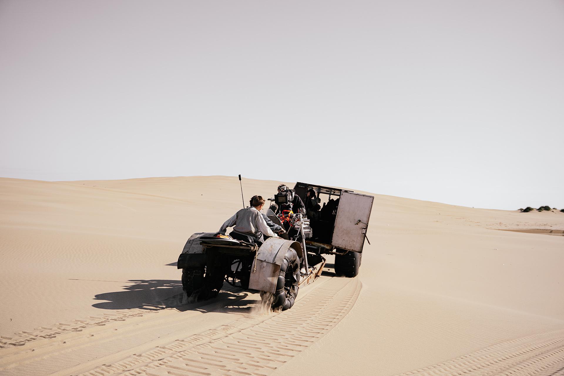 На съемках фильма &laquo;Космос засыпает&raquo;