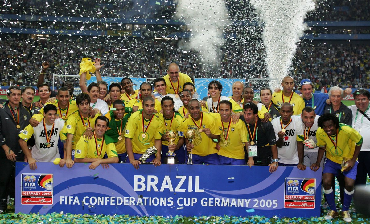 Сборная Бразилии&nbsp;&mdash;&nbsp;победитель Кубка конфедераций&nbsp;&mdash; 2005