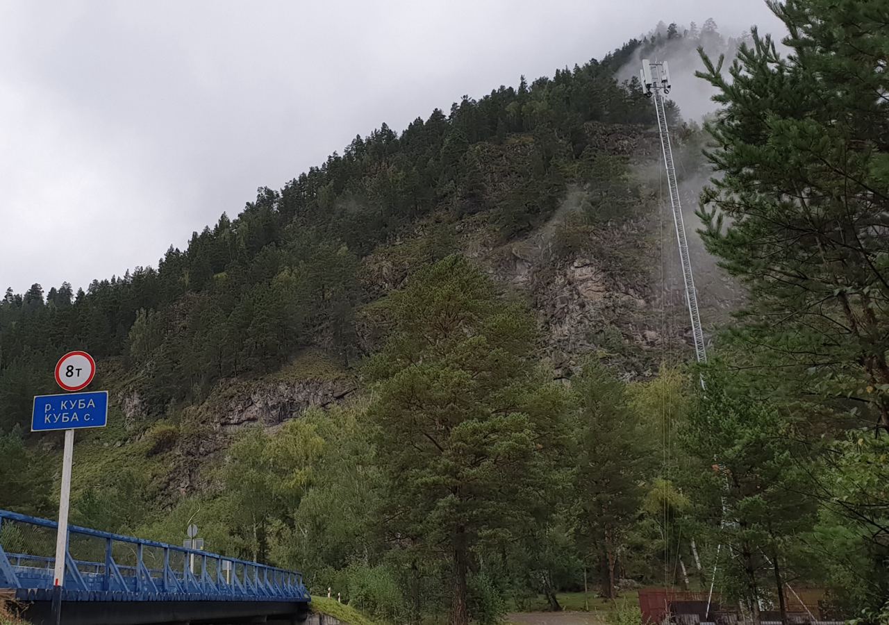 Село Чемал в Республике Алтай