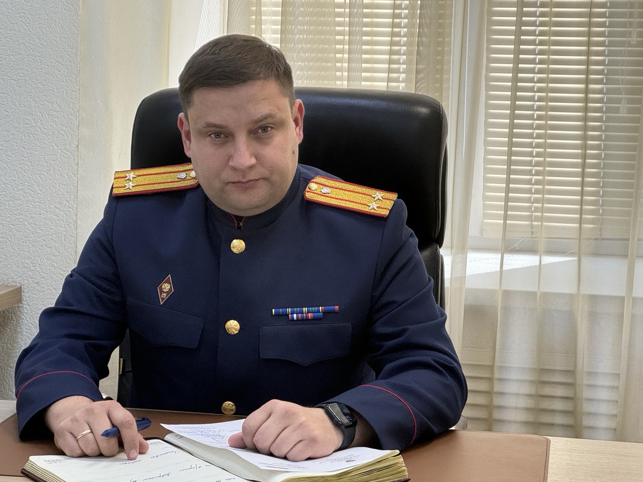 Сергей&nbsp;Артеменко, заместитель&nbsp;руководителя Следственного Управления Следственного комитета Российской Федерации по Новосибирской области (Фото: предоставлено РБК Новосибирск пресс-службой ведомства)