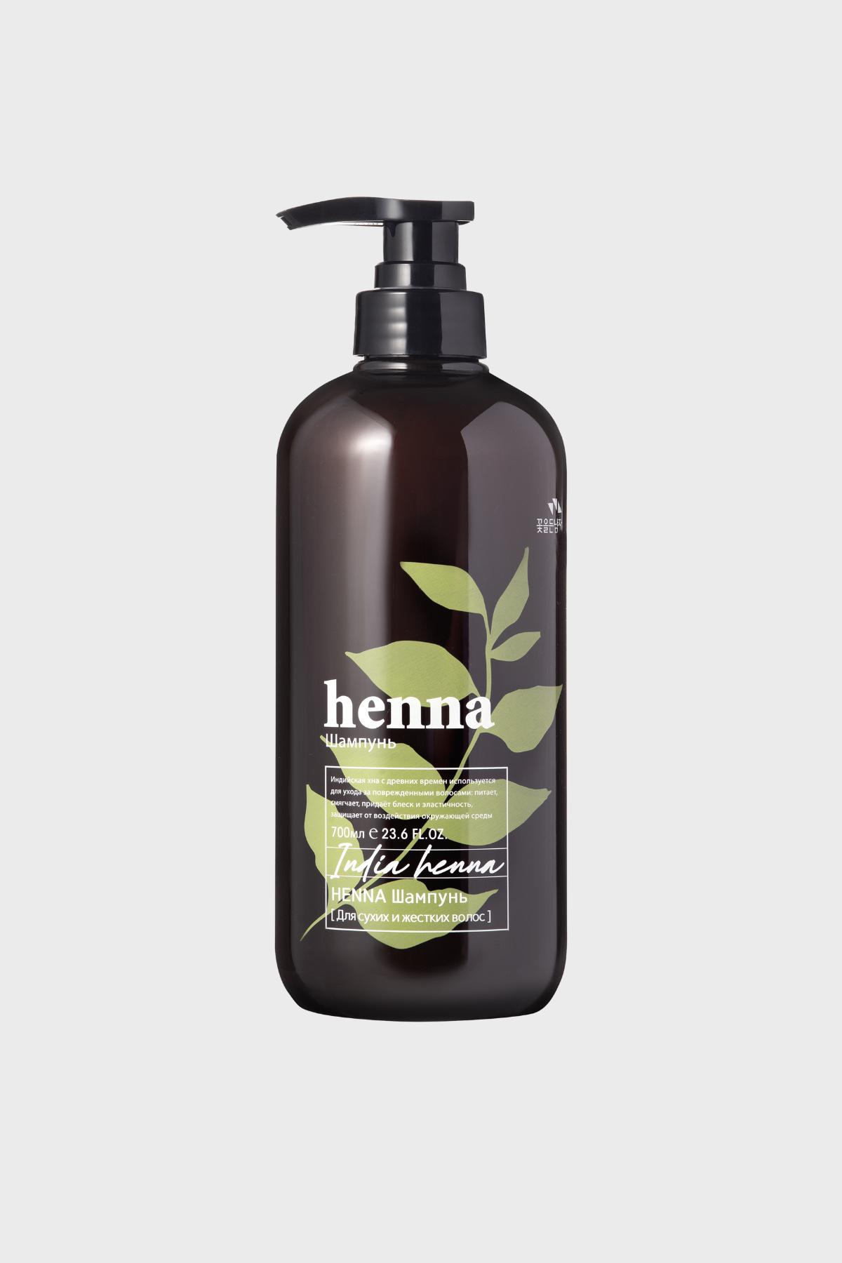 Шампунь для волос Flor de Man Henna Hair Shampoo, Holika Holika, 956 руб. («Золотое яблоко»)