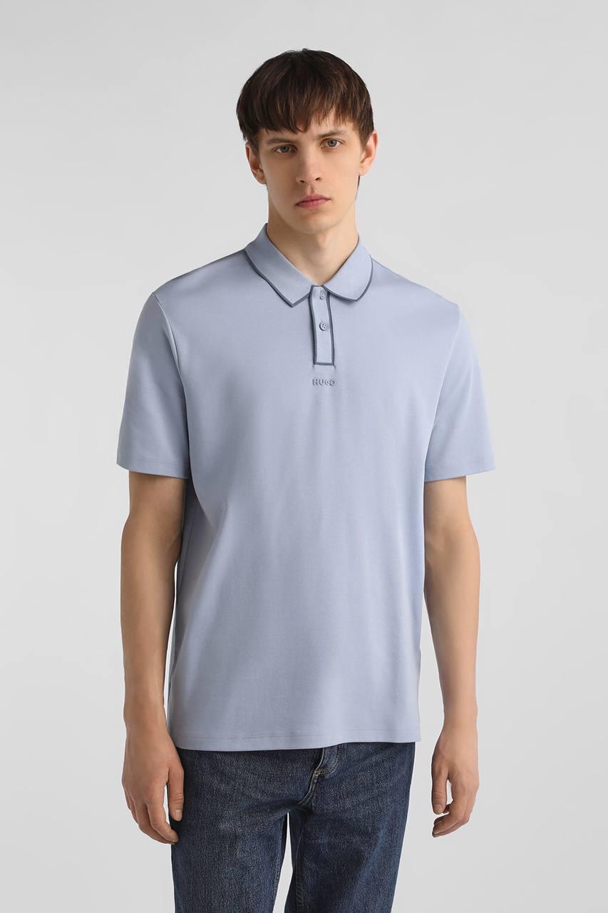Поло хлопковое Hugo, 14 990 руб.&nbsp;