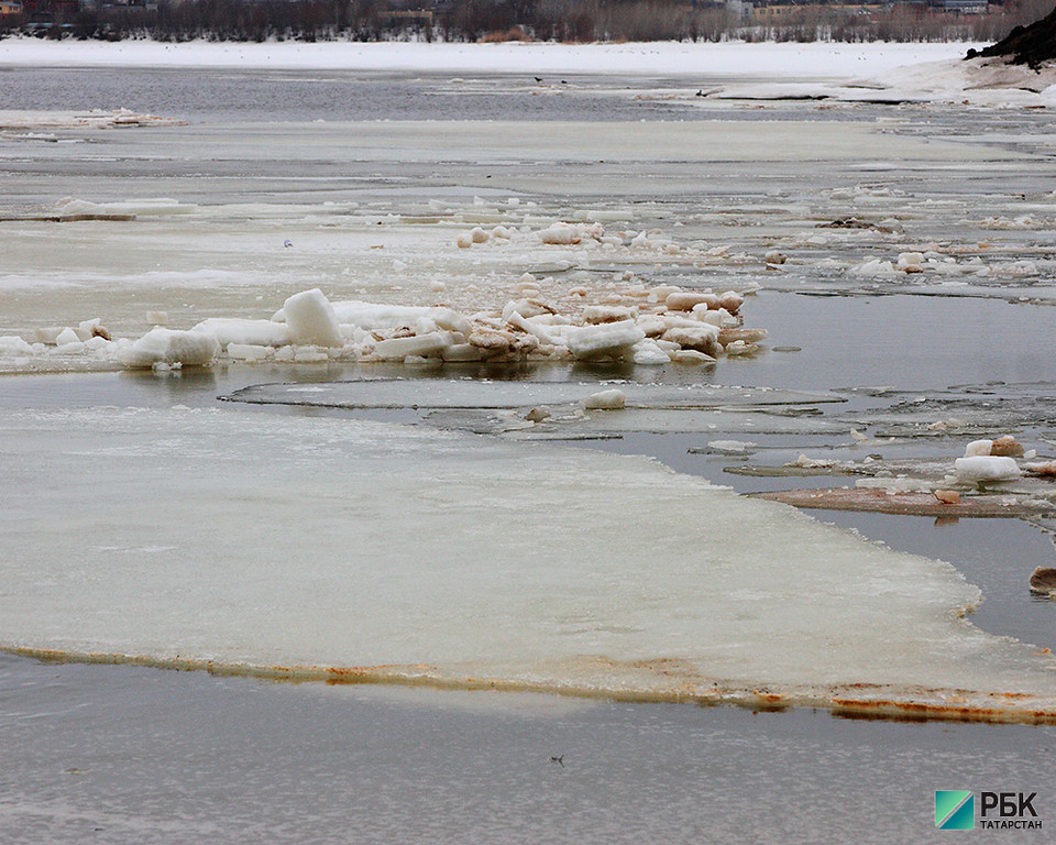 Большинство рек Татарстана вскрылись от льда