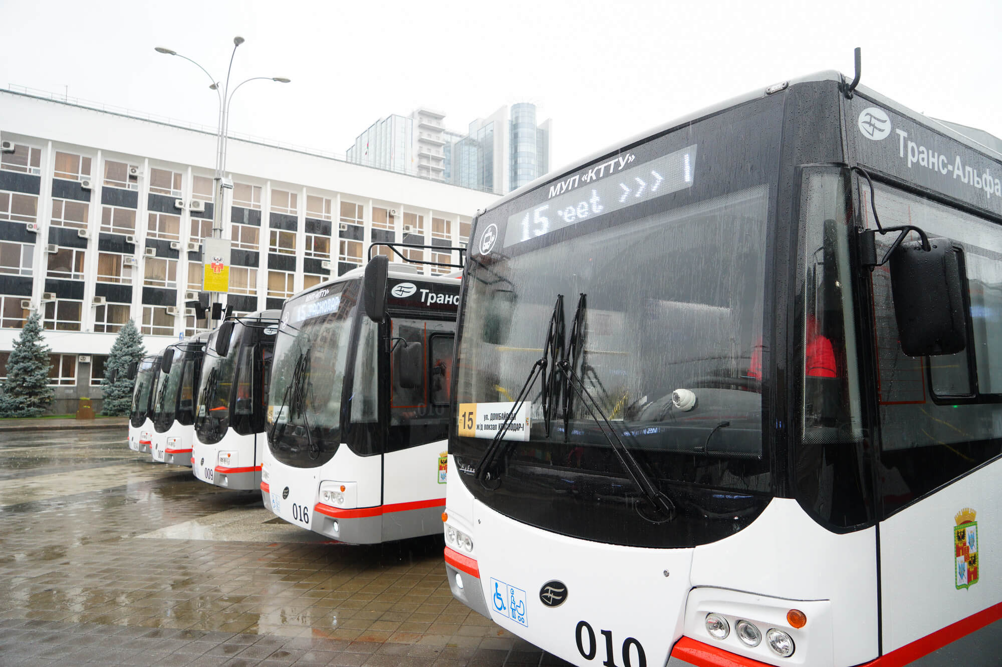 Новые троллейбусы приедут в Краснодар до 20 ноября 2020 года