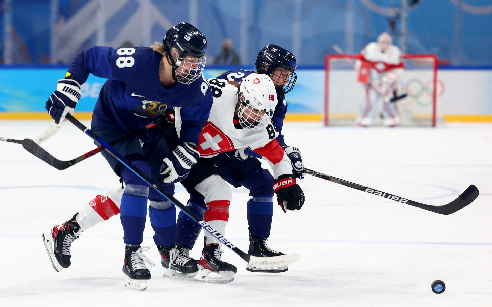 Женская сборная Финляндии по хоккею выиграла бронзовые медали Олимпиады
