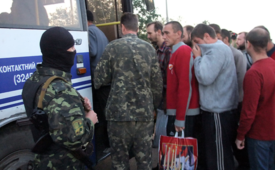 Обмен пленными между Киевом и Донецкой народной республикой