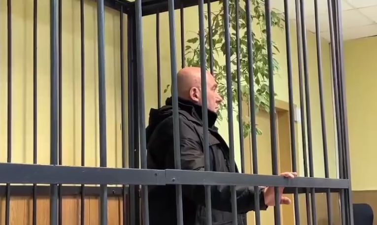 Олег Зинченко в зале суда