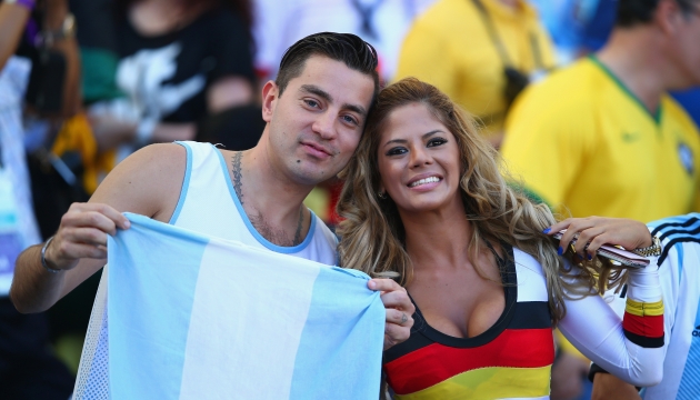 Аргентина + Германия = дружба.