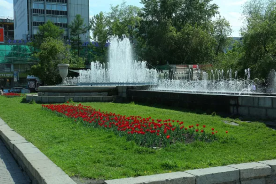 Первомайский сквер Новосибирска (Фото: novo-sibirsk.ru)