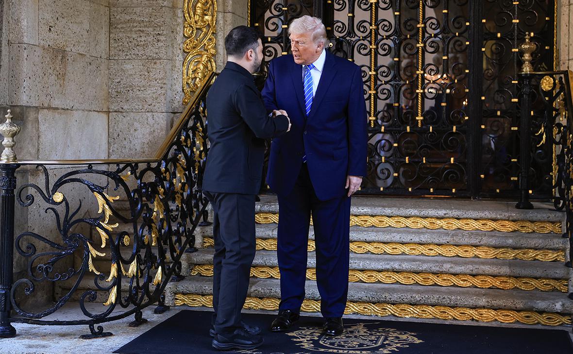 Владимир Зеленский и Дональд Трамп