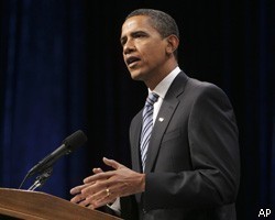 Б.Обама предупреждает об угрозе повторной рецессии